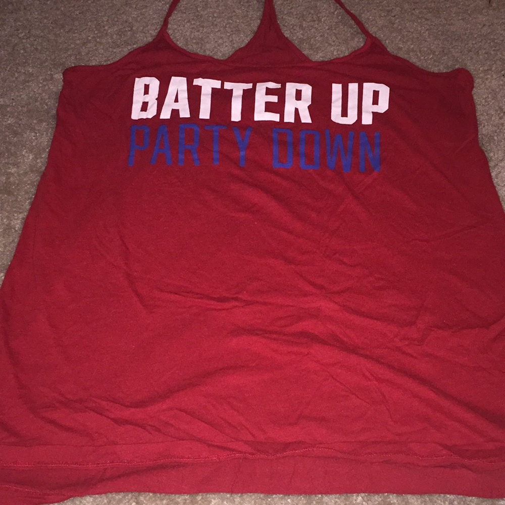 Pink for Victoria’s Secret Phillies tank